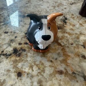 Fisher Price collie dog. Adorable Black and Brown Dog Figurine